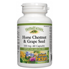 Natural Factors HerbalFactors® Horse Chestnut & Grape Seed 350mg 60 Capsules