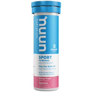 Nuun Sport For Workout 10 Effervescent Tablets