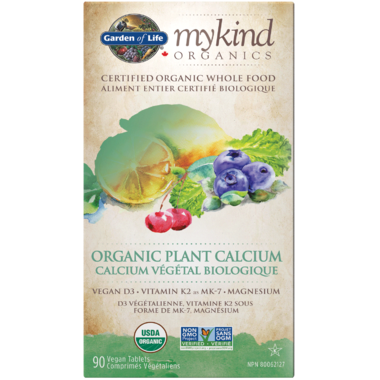 Garden of Life MyKind Organics Organic Plant Calcium