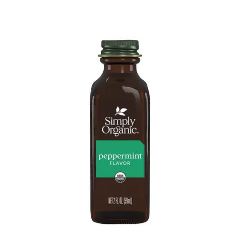 Simply Organic Peppermint Flavour 59mL