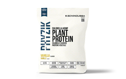 Schinoussa CHLORELLA HEMP VANILLA PLANT BASED PROTEIN