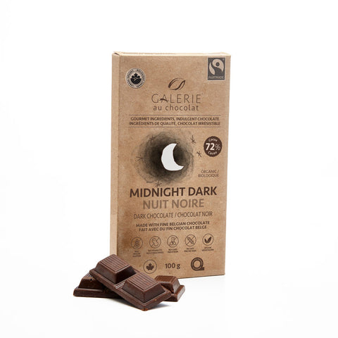 Galerie au Chocolat Midnight Dark Chocolate Bar