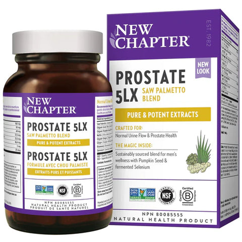 New Chapter Supercritical Prostate 5LX Supplement