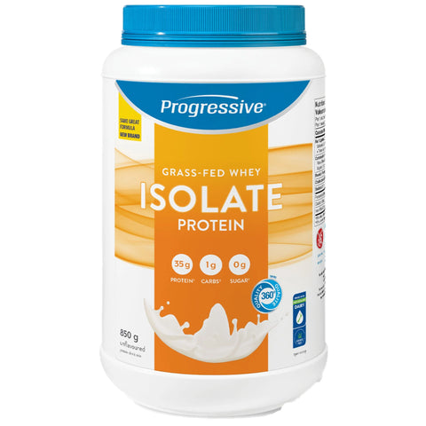 Progressive Grass Fed Whey Isolate Protein Unflavoured