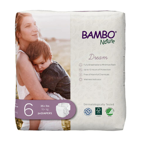 Bambo Nature Premium Baby Diapers Size 6