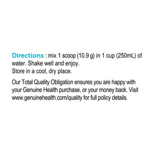 Genuine Health Fermented Organic Gut Superfoods+ Unflavoured