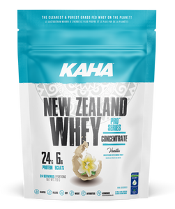 Kaha Nutrition NEW ZEALAND WHEY Protein Vanilla 720g (Formerly Known As Ergogenics)