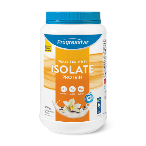 Progressive Grass Fed Whey Isolate Protein Vanilla Delight