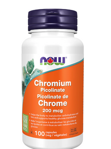 NOW Chromium Picolinate 100 Capsules