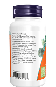 NOW Chromium Picolinate 100 Capsules