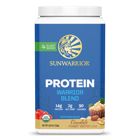 Sunwarrior Warrior Protein Blend Chocolate Peanut Butter