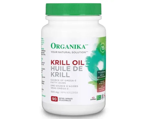 Organika Krill Oil 500mg 90 Softgels