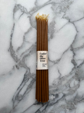 Under the Olive Tree, ritual candles of Bethlehem