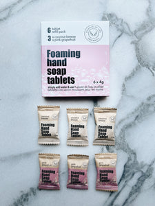 Zero Waste Foaming Hand Soap Tablets