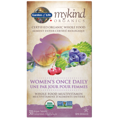 Garden of Life MyKind Organics Women's Once Daily Multivitamin