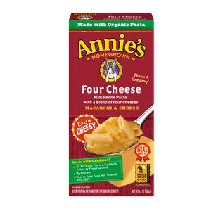 Annie's Homegrown Natural Four Cheese Macaroni & Cheese