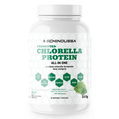 Schinoussa Fermented Chlorella Protein Matcha Mint