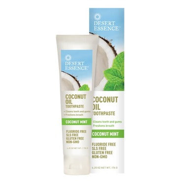 Desert Essence Coconut Oil Toothpaste 176g