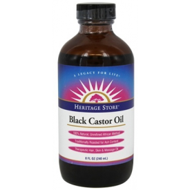 Heritage Castor Oil Black 240mL