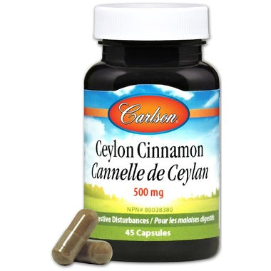 Carlson Ceylon Cinnamon 500 mg