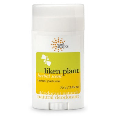 Earth Science Liken Natural Deodorant Herbal Scent