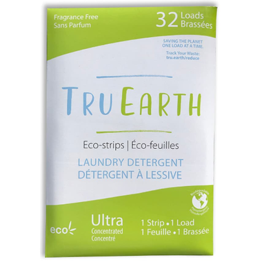 Tru Earth Eco-Strips Laundry Detergent Fragrance Free