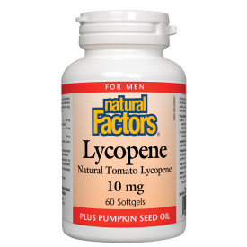 Natural Factors Lycopene 10mg 60 Softgels