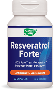 Nature's Way Resveratrol Forte 60 Veg Capsules