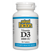 Natural Factors Vitamin D3 1000 IU 90 Tablets