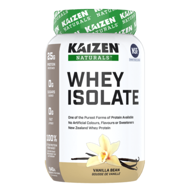 Kaizen Naturals Whey Isolate Protein Vanilla Bean