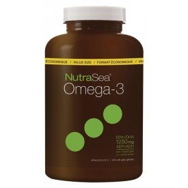 NutraSea Omega-3 Lemon 240 Softgels
