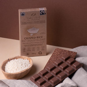 Galerie au Chocolat Milk Chocolate Crisped Rice