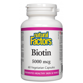 Natural Factors Biotin 5000mcg