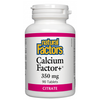 Natural Factors Calcium Factor+ 350mg 90 Tablets