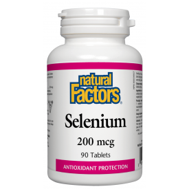 Natural Factors Selenium 200mcg 90 Tablets
