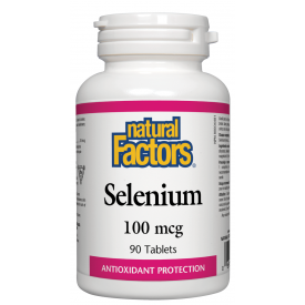 Natural Factors Selenium 100mcg 90 Tablets