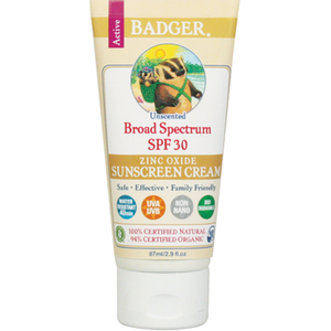 Badger sunscreen 2024 cream