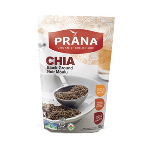 Prana Organic Ground Black Chia Seeds 200g