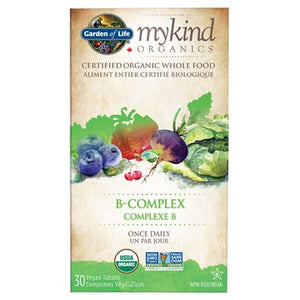 Garden of Life mykind Organics Vitamin B-Complex Once Daily