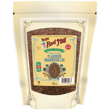 Bob's Red Mill Organic Brown Flaxseed 368g  Whole