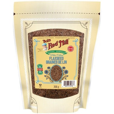 Bob's Red Mill Organic Brown Flaxseed 368g  Whole