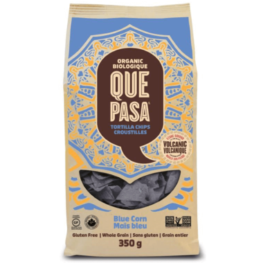 Que Pasa Blue Corn Organic Tortilla Chips