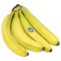 Organic Bananas, Bunch (4 to 6 bananas)