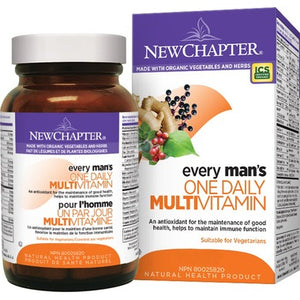 New Chapter Every Man's One Daily Vitamin & Mineral Supplement