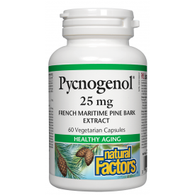 Natural Factors Pycnogenol® 25mg 60 Capsules