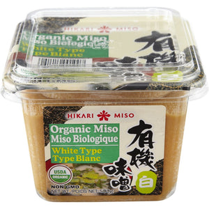 HIKARI MISO Organic Miso Paste, White 500g
