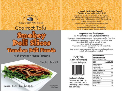 Smokey Tofu Deli Slices