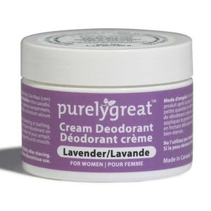 Purelygreat Cream Deodorant for Women Lavender