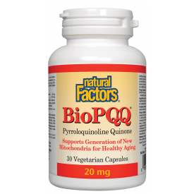 Natural Factors BioPQQ 30 Veggie Caps