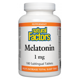 Natural Factors Melatonin 1mg 180 Tablets